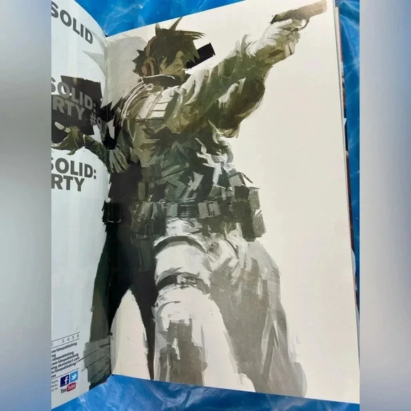 Metal Gear Solid - Deluxe Edition - New, Beautiful, Epic - 556 Pages - Very Rare - Picture 6 of 14